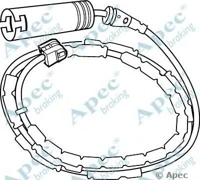 APEC BRAKING wir5240 -  Указатель износа, накладка тормозной колодки